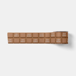 Birthday Chocolate Candy Bar Satinband