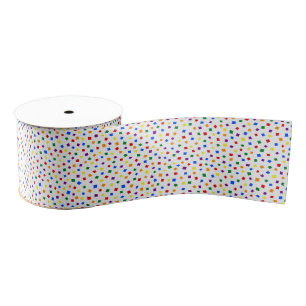 Birthday Confetti Regenbogen Ripsband