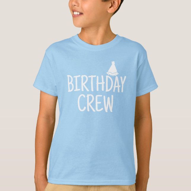 Birthday Crew T-Shirt (Vorderseite)