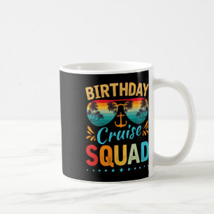Birthday Cruise Squad T-Shirt Familienfeier Va Kaffeetasse