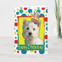 Birthday Cupcake - West Highland Terrier