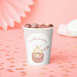 Birthday Cups stumpfen, Dim Sum Birthday Pappbecher