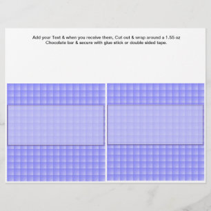 Birthday Custom Candy Bar Wrappers Gastgeschenke Flyer