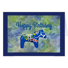 Birthday Dala Horse