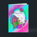 Birthday Daughter Magical Colorful Butterfly Fairy Karte<br><div class="desc">Hell mit lebhaften Farben ist diese wunderschöne Schmetterlingsmärchen wünschen ein kleines süßes Mädchen zum Geburtstag,  sehen Sie andere Produkte und Karten mit gleichen/ähnlichen Bildern.</div>