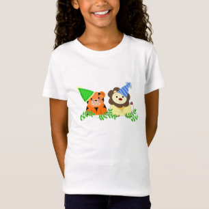 Birthday Design von Tiger und Lion T-Shirt