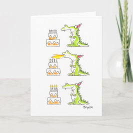 BIRTHDAY DRAGON von Boynton Karte