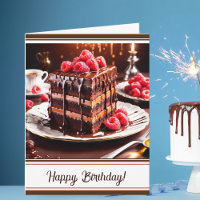 Birthday Epic Chocolate Caramel Cake