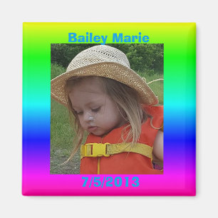 Birthday Erinnerung Kühlschrank Foto Magnete