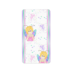 Birthday Fairy Miniature Candy Bar Wrappers Adressaufkleber