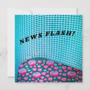 Birthday Flash Edelsteine, Nashornsteine, Schmuckg Karte
