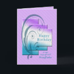 Birthday for grandfather, modern and chic karte<br><div class="desc">Birthday card for a grandfather. Modern card with interlocking rechtecke. In lovely gießt inside completes this birthday card to say to your grandfather a 'happy birthday'.</div>