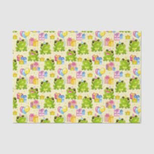 Birthday Frogs Seidenpapier