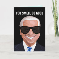 BIRTHDAY FUNNY JOE BIDEN GREETING BIG CARD