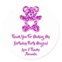 Birthday Gefallen Pinky Heart Baby Sweet Bear