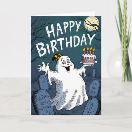 Birthday Ghost Karte