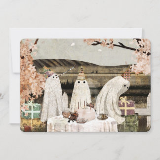Birthday Ghosts Einladung