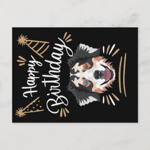 Birthday Gift Australian Shepherd Postkarte