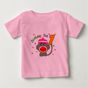 Birthday Girl "1 Jahr alt Baby T-shirt