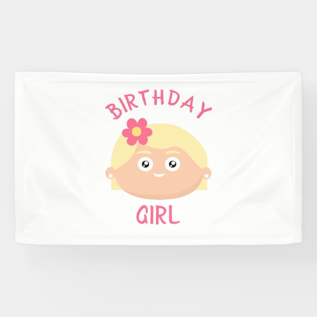 Birthday Girl Banner (Horizontal)