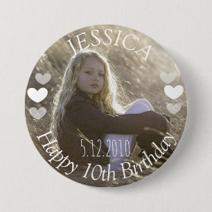 Birthday Girl Button
