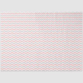 Birthday Girl Chevron Pattern Tissue Paper Seidenpapier