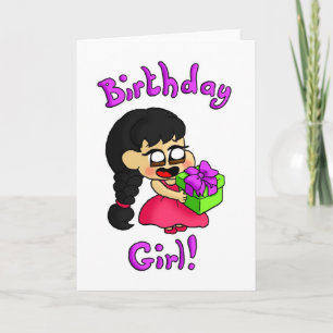 Birthday Girl Karte