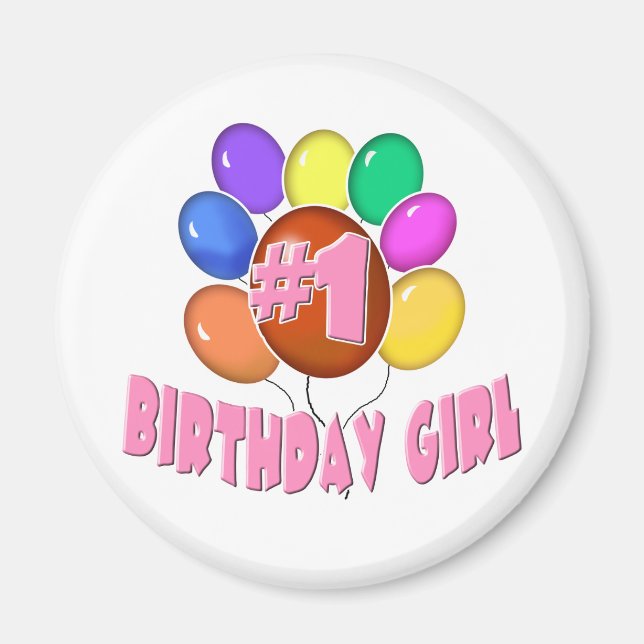 Birthday Girl Magnet (Vorne)