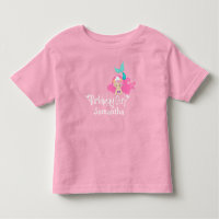 Birthday Girl Mermaid Age Custom Personalisiert