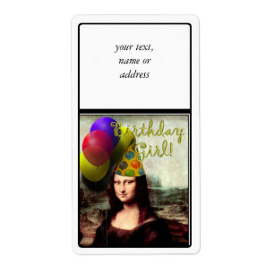 Birthday Girl Mona Lisa