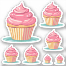 Birthday Girl Niedlich Pink Cupcakes