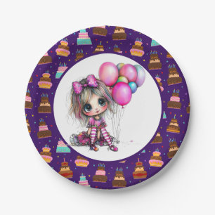 Birthday Girl Pappteller