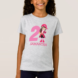 Birthday Girl Party Pirate T - Shirt