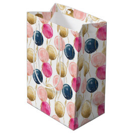 Birthday Girl Pattern Mittlere Geschenktüte