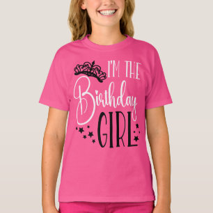 Birthday Girl Personalisiert Birthday Squad Matchi T-Shirt