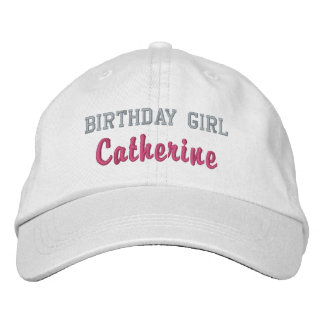Birthday Girl Personalisiert Cap, Geburtstagsparty Bestickte Baseballkappe
