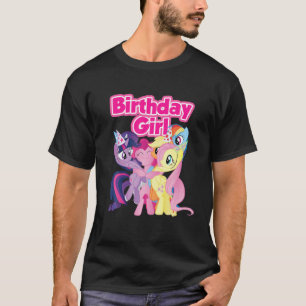 Birthday Girl Pony Horse Einhorn für Prinzessinnen T-Shirt