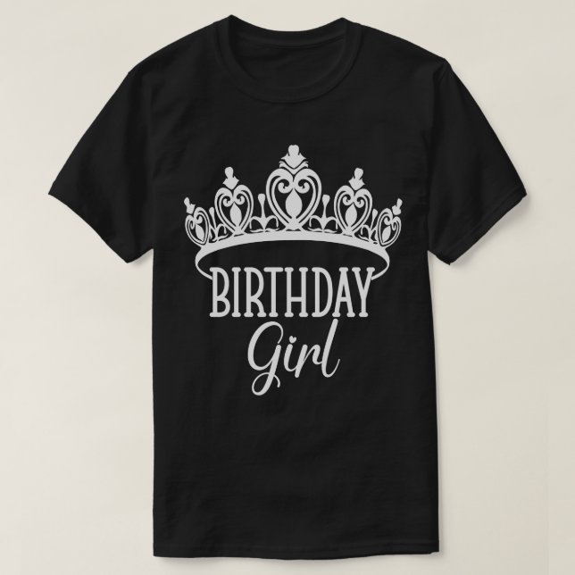 Birthday Girl T-Shirt (Design vorne)
