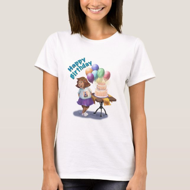 Birthday Girl T-Shirt (Vorderseite)