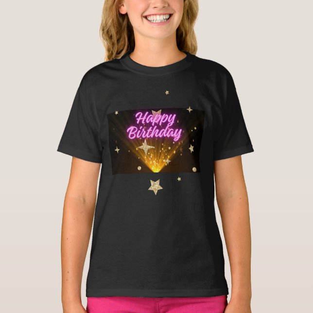 Birthday Girls Basic T-shirt (Vorderseite)