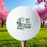 Birthday Golfer Funny 30. Happy Vater Golf Balls Golfball<br><div class="desc">Alles Gute zum 30. Geburtstag! Funny 30. Geburtstag Zitat. Ideal für Vater,  Großvater,  Stiefvater. Golfer Geschenkidee. Personalisieren Sie es mit einem Namen.</div>