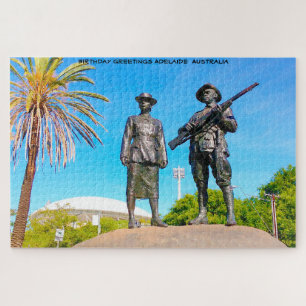 Birthday Greetings Adelaide Australia Puzzle