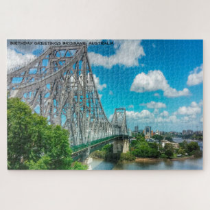 Birthday Greetings Brisbane Australia Puzzle