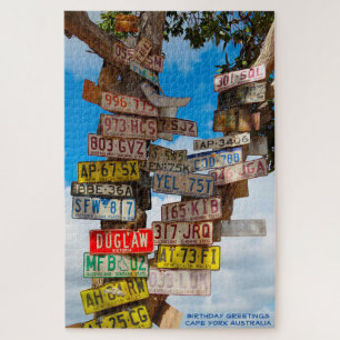 Birthday Greetings Cape York Australien Puzzle