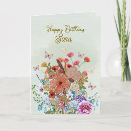 Birthday Greetings Card  Karte