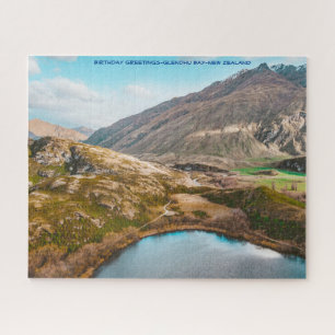 Birthday Greetings-Glendhu Bay-Neuseeland Puzzle