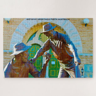 Birthday Greetings Perth Australien Puzzle