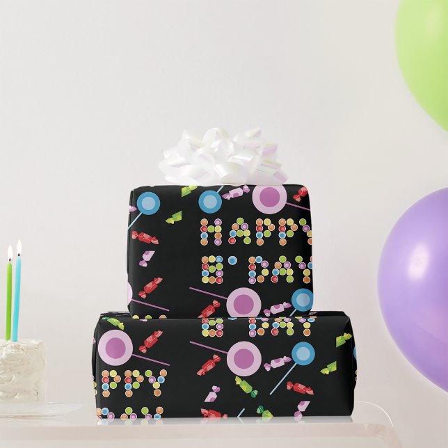 Birthday Grußkerzen Geschenkpapier (Von Creator hochgeladen)