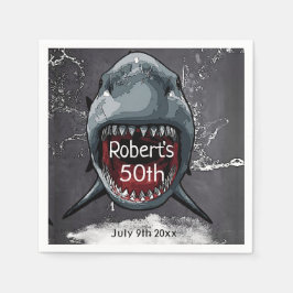 Birthday, Haiangriff, Serviette