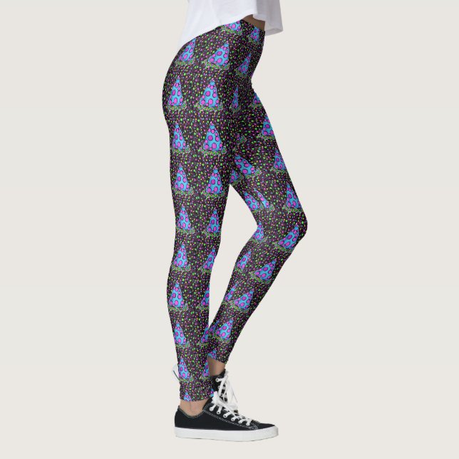 BIRTHDAY HATS DESIGN LEGGINGS (Rechts)